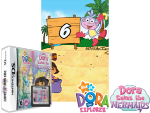 Dora the Explorer - Dora Saves the Mermaids (Europe) (Sv,No,Da,Fi) [b] Cover